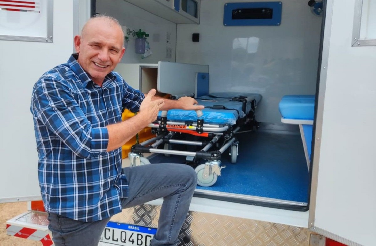 Assentamento Tiago Campin recebe nova ambulância destinada pelo deputado Ezequiel Neiva