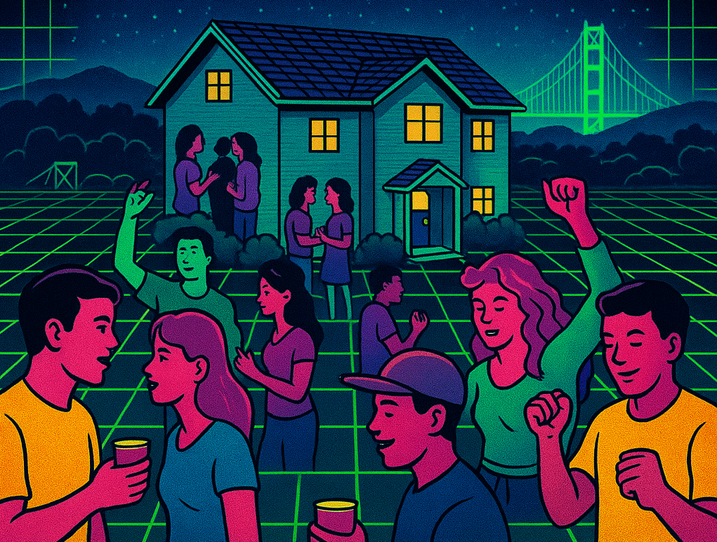 Press Any Key For Bay Area House Party