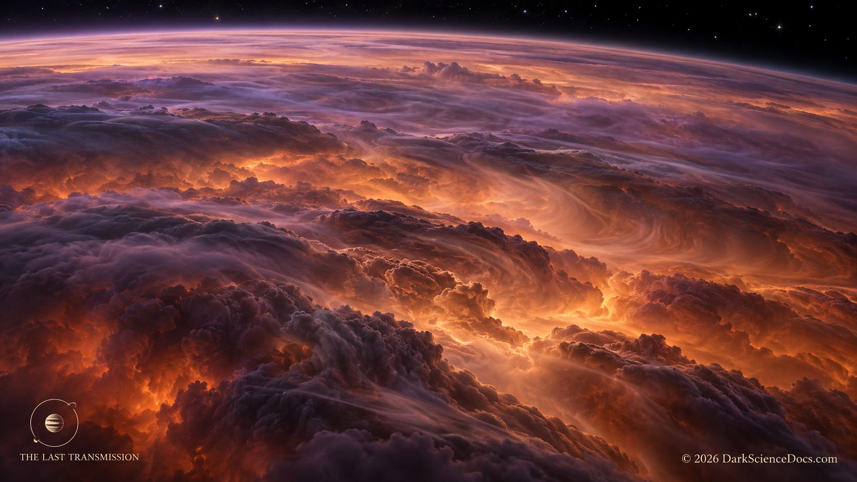 Concept artwork. Atmospheric artwork gives a visual setting to an unresolved hydrocarbon absorption feature.