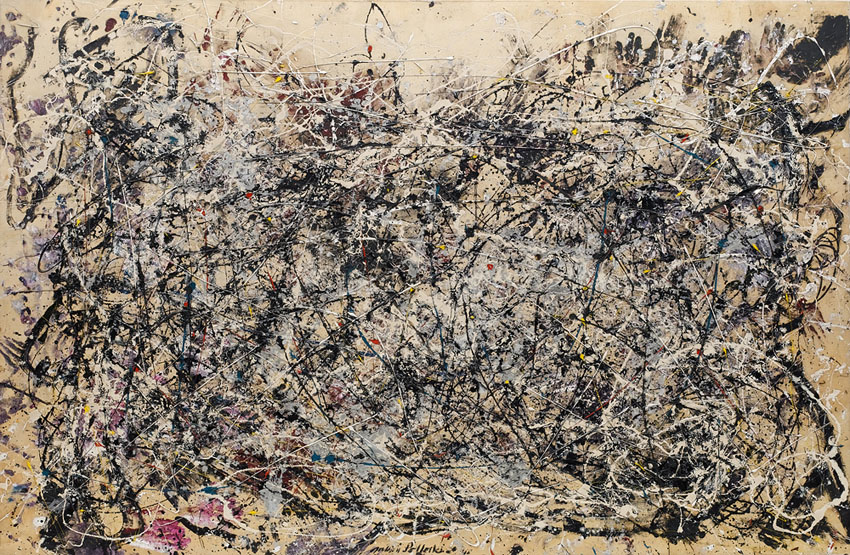 Jackson Pollock's Number 1A painting