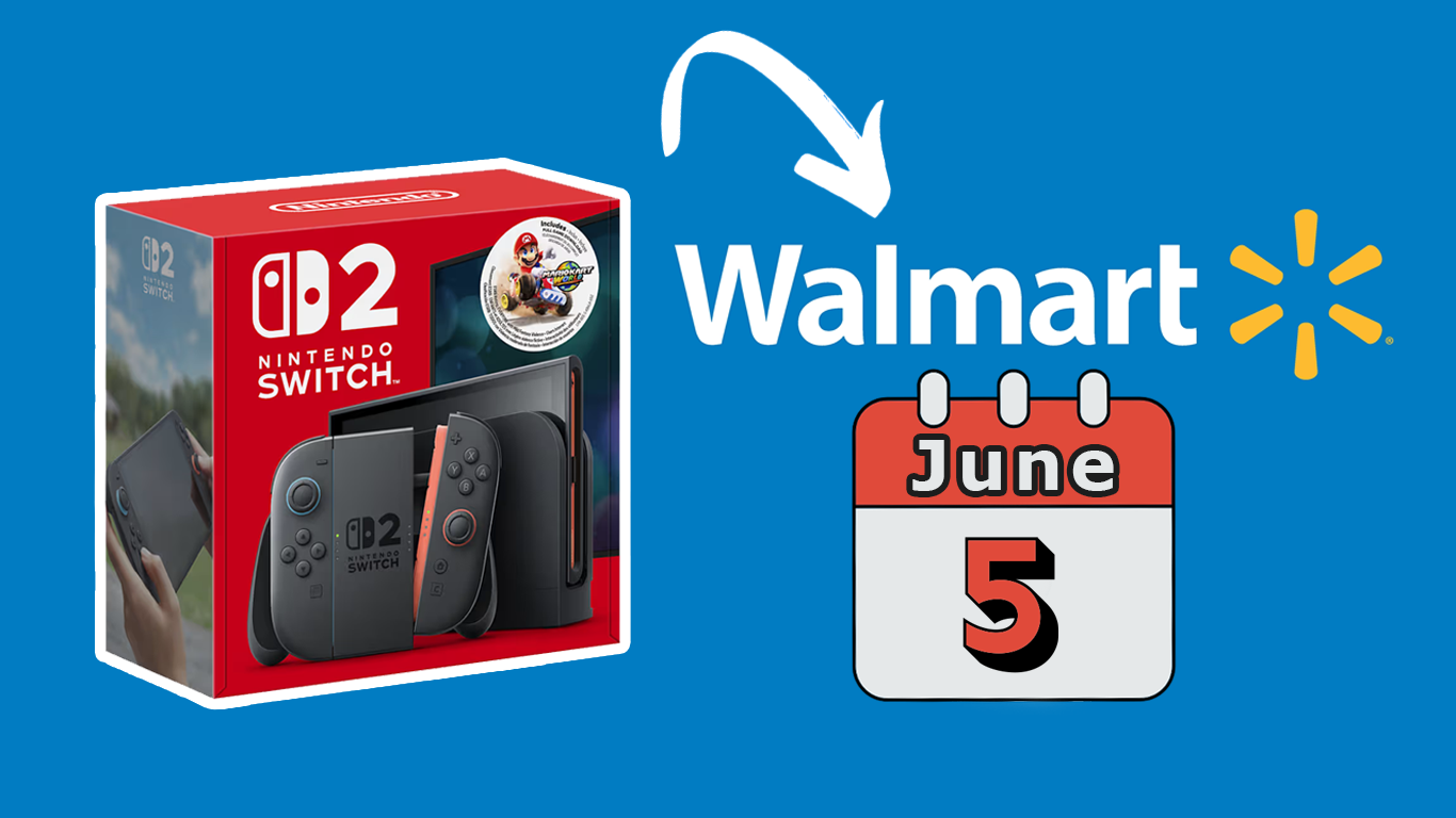 Walmart Nintendo Switch 2 preorder time when it'll restock today