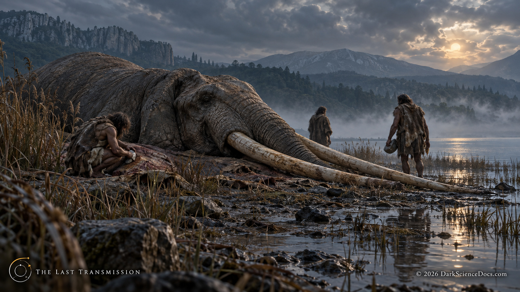 At Marathousa 1, cut-marked elephant bones record ancient butchery.