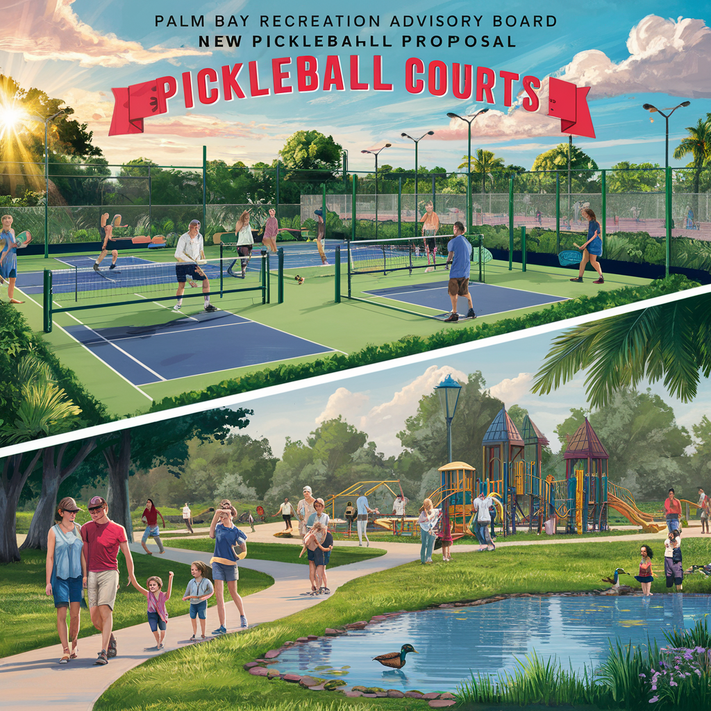 Image for article: Palm Bay Recreation Advisory Board Recommends New Pickleball Courts and Future Park Development