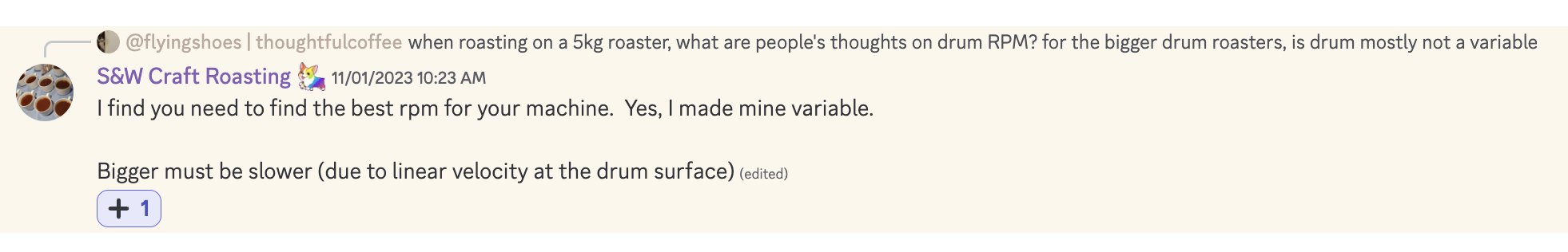 Community support screenshot 1