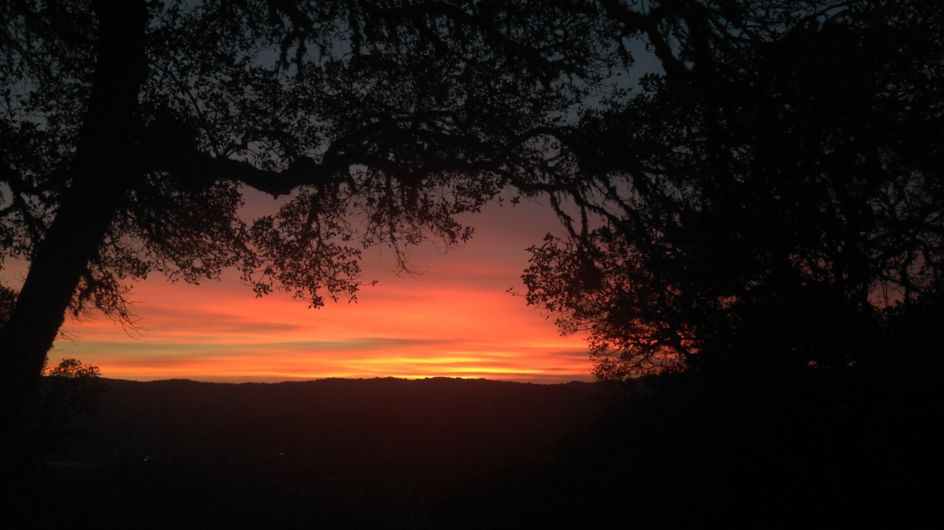 Sunset from My Back Yard, Hells Delight Canyon, CA, 2015, Canon EOS 5D, 50mm