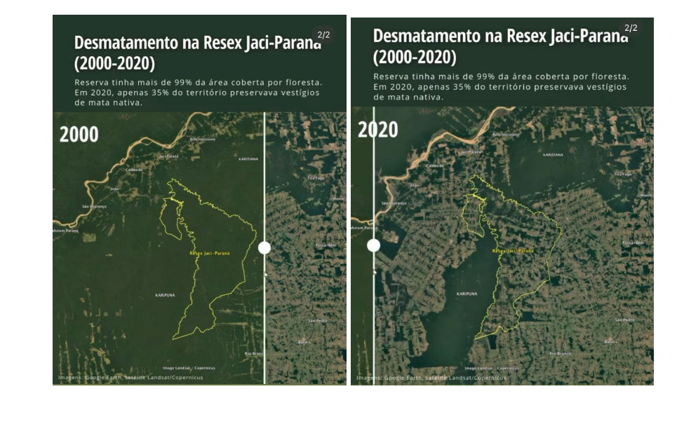 MPF pede federalização da Resex Jaci-Paraná para combater desmatamento e invasões
