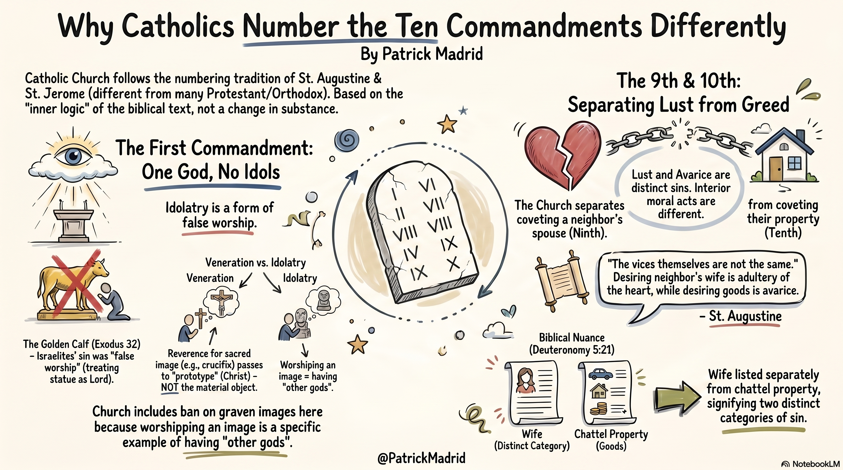 Vertical Commandments Explained The Catholic Ten Commandments Explained - Patrick Madrid