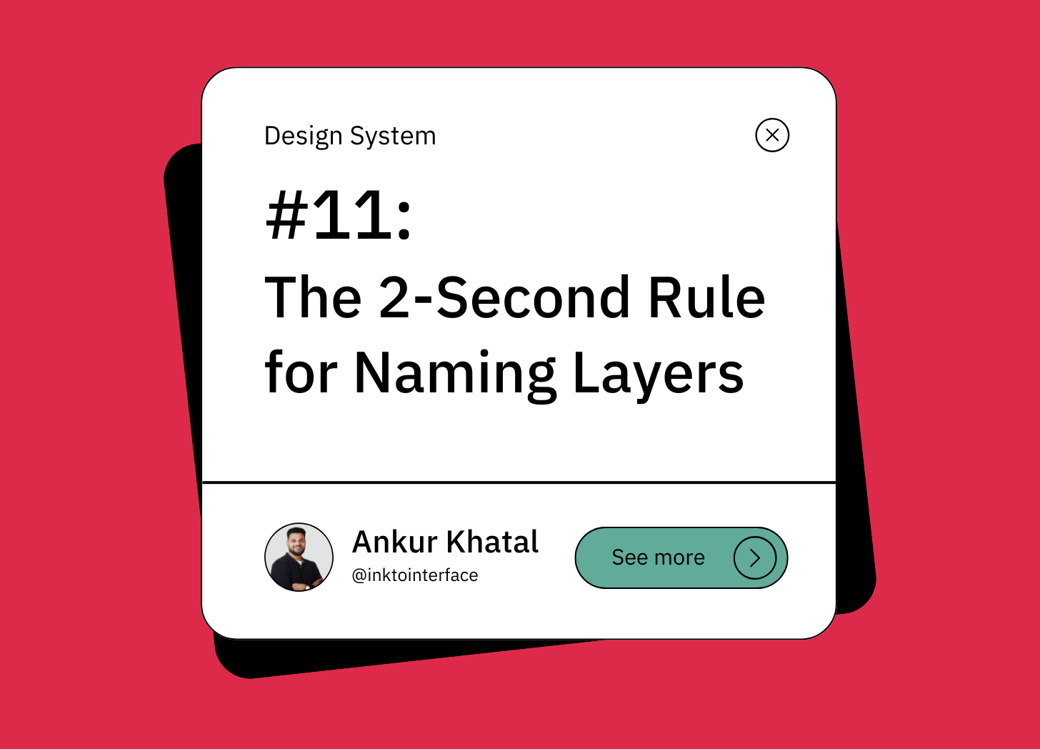 #11: The 2-second Rule for Naming Layers