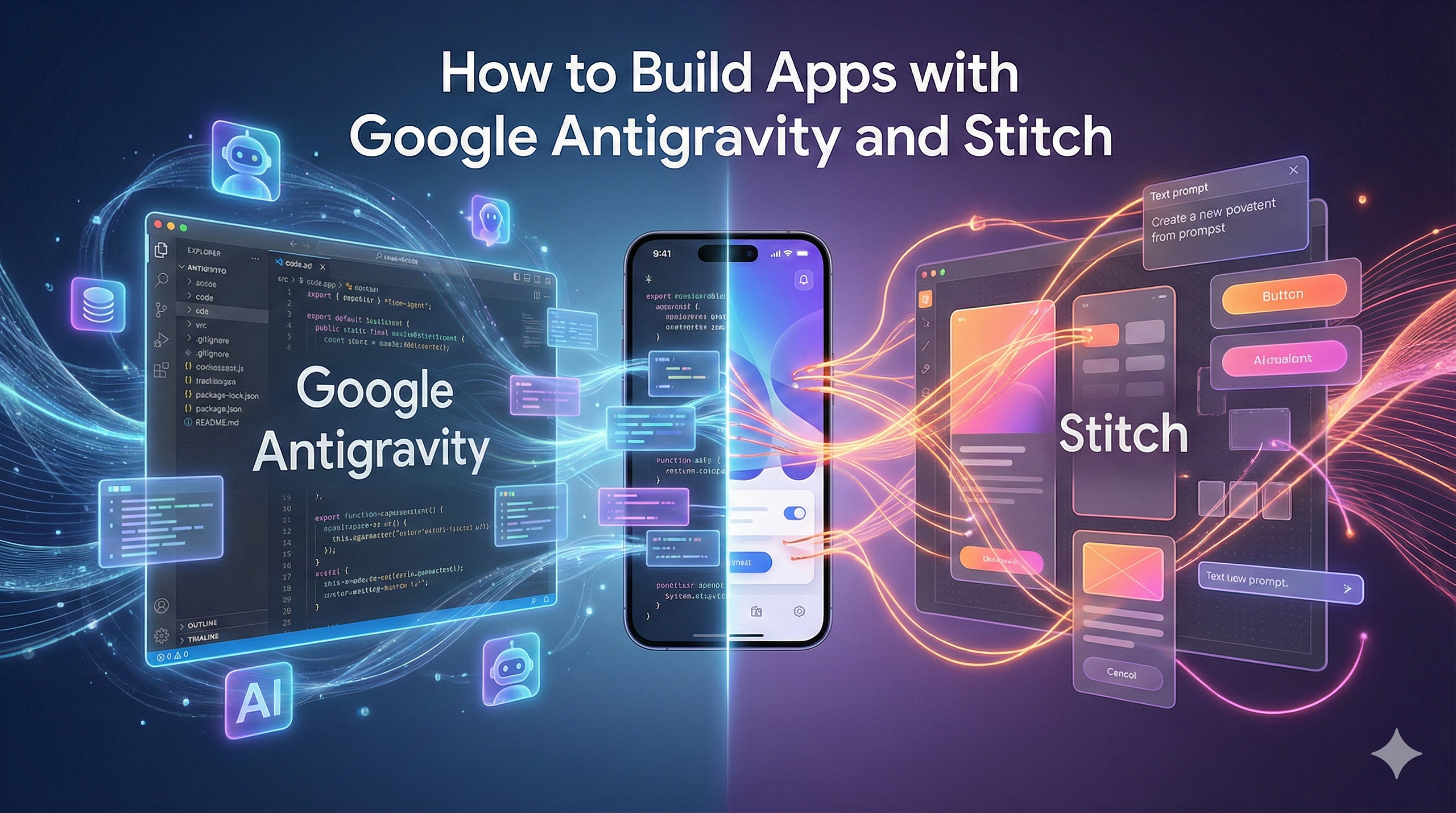 How to Build Apps with Google Antigravity and Stitch?