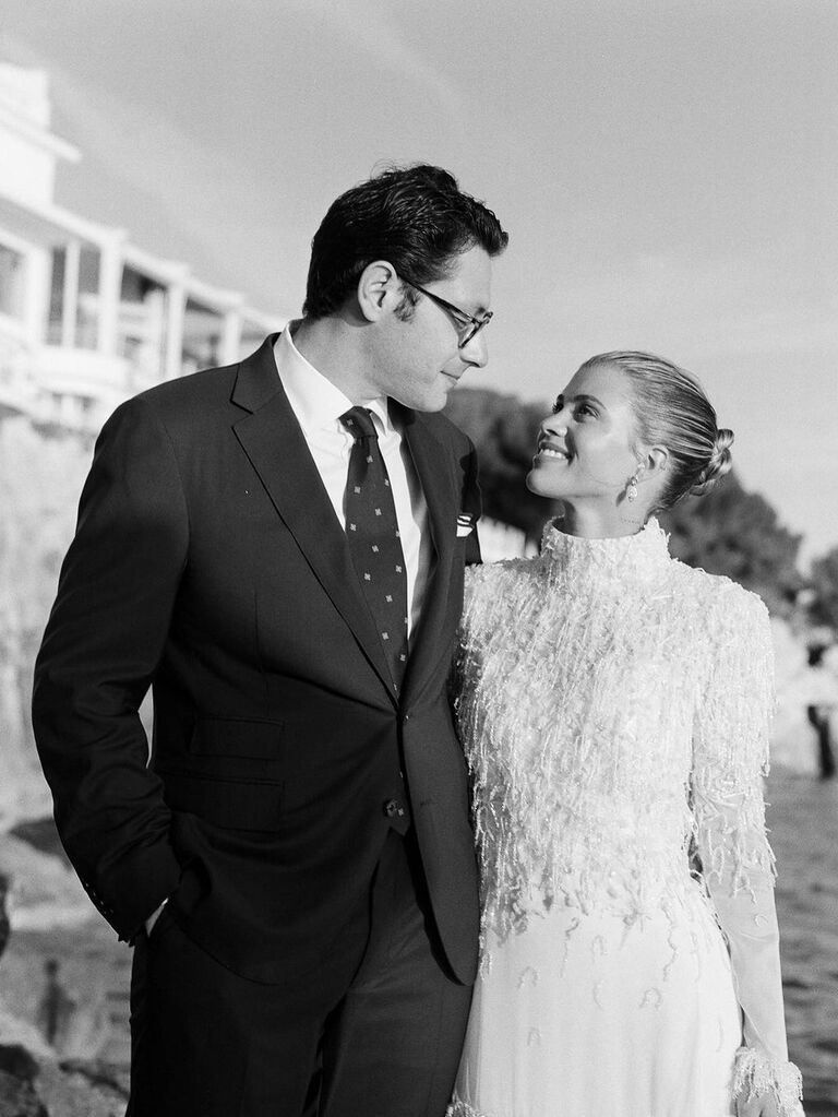 Sofia Richie Grainge in Chanel on her wedding day