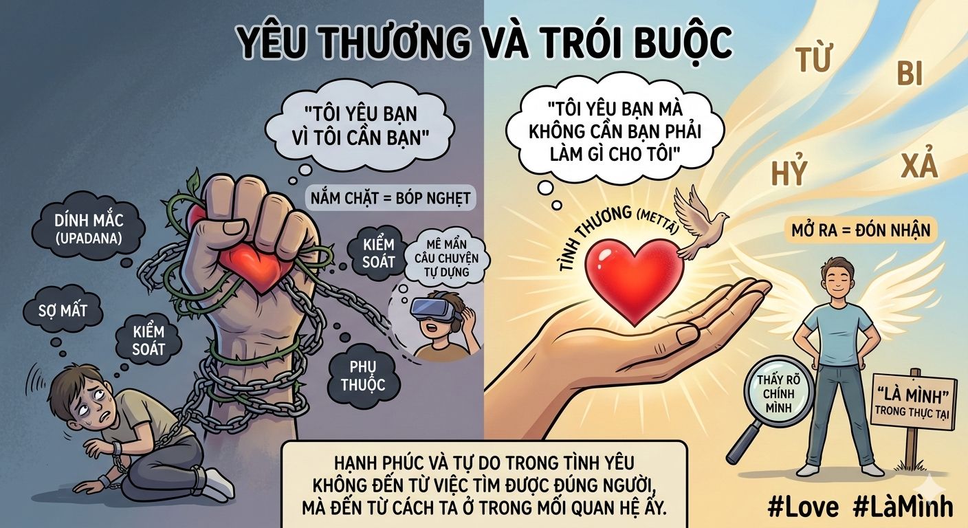 YÊU THƯƠNG VÀ TRÓI BUỘC