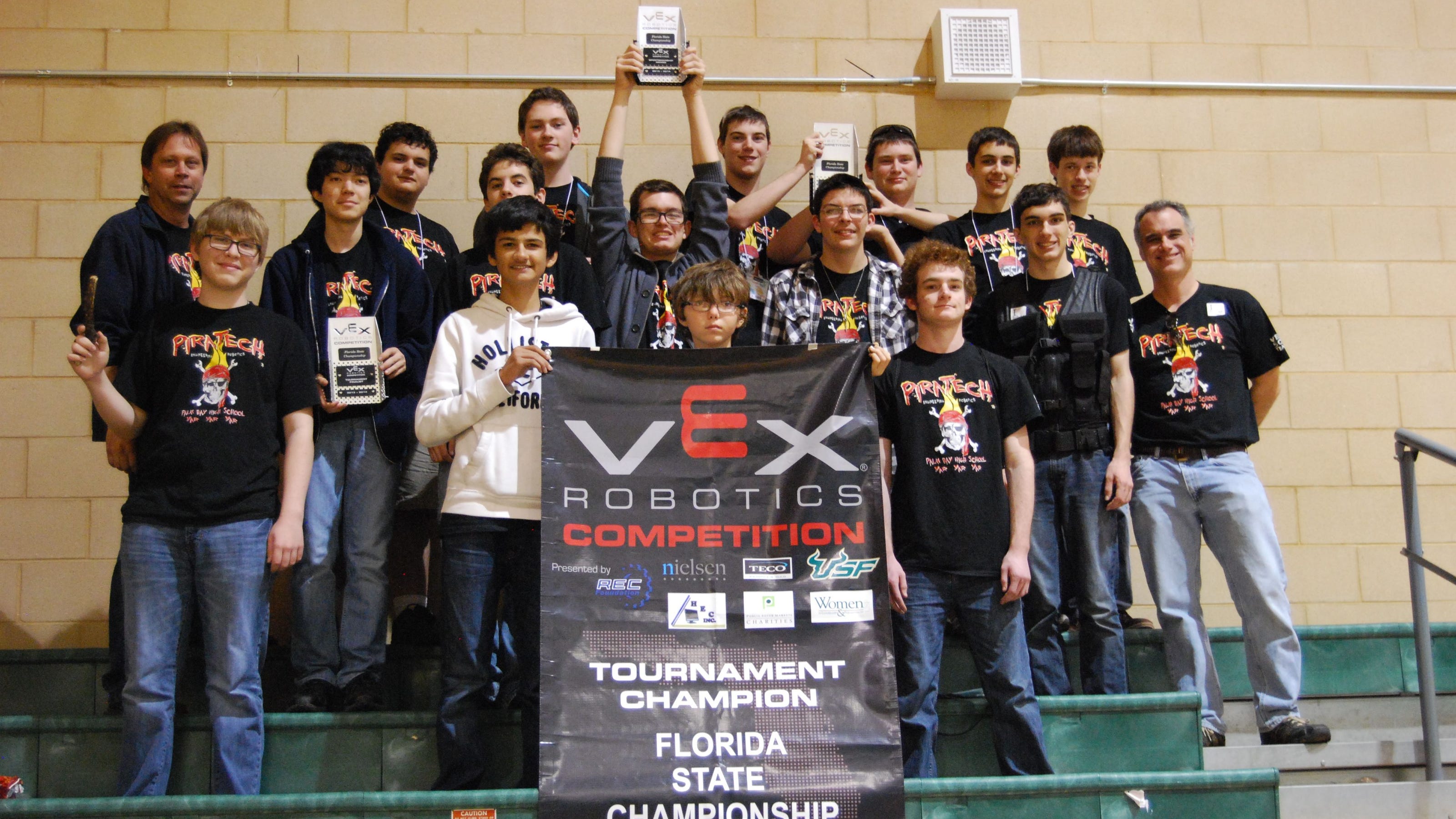 Image for article: Palm Bay Magnet High School Robotics Team Wins Energy Award