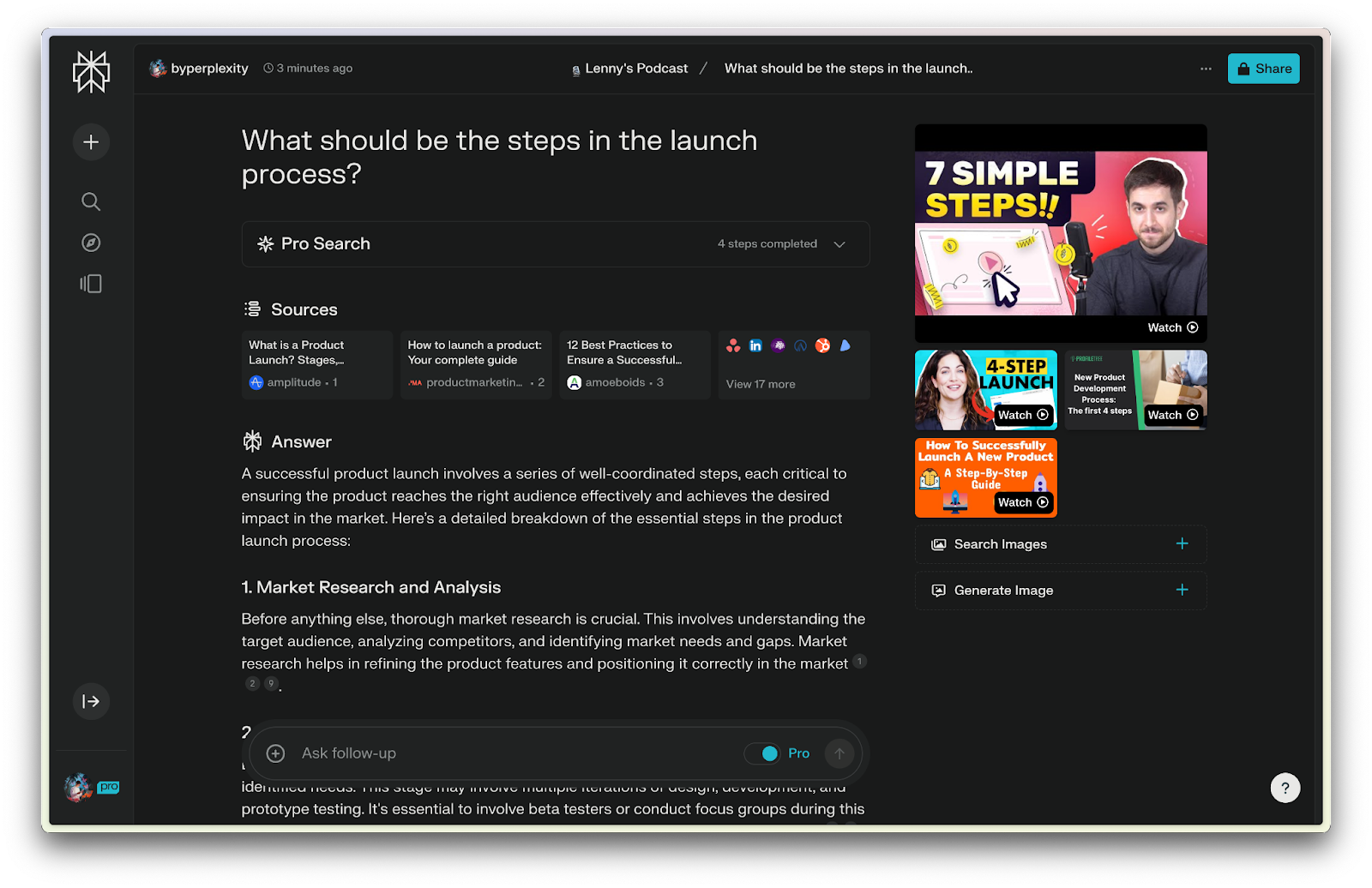 Image from How Perplexity builds product