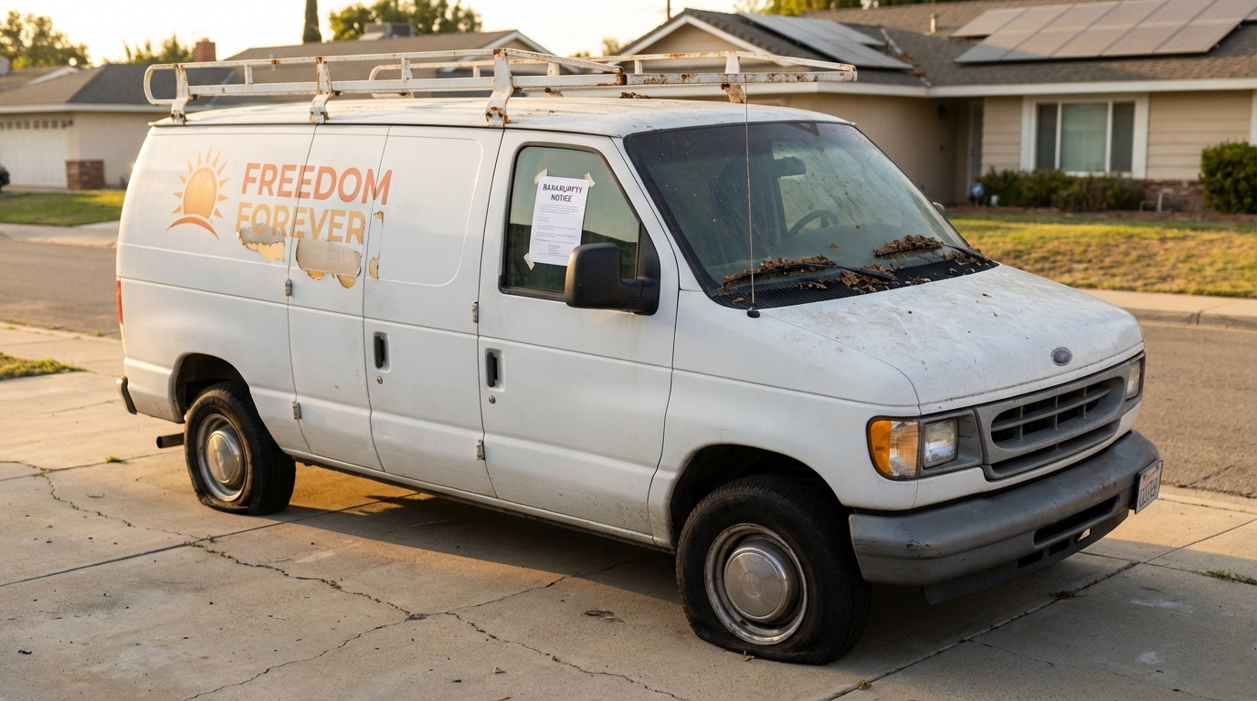 Freedom Forever Just Filed for Bankruptcy. Here's What It Means for Your Solar Panels.