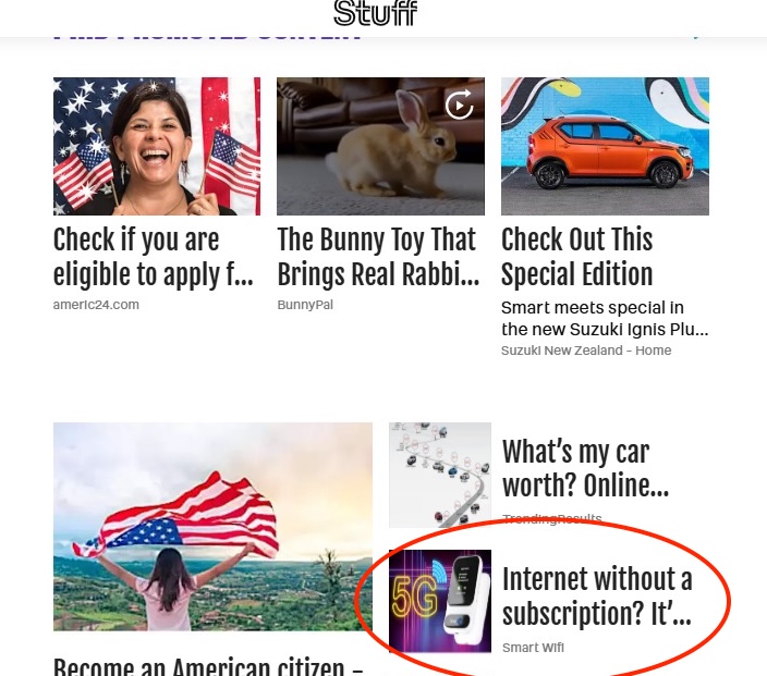 The tech scam advertised by the news - by Ben M - Wry Angle