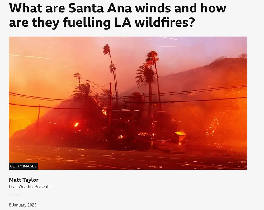 The "Wind" that Burned LA