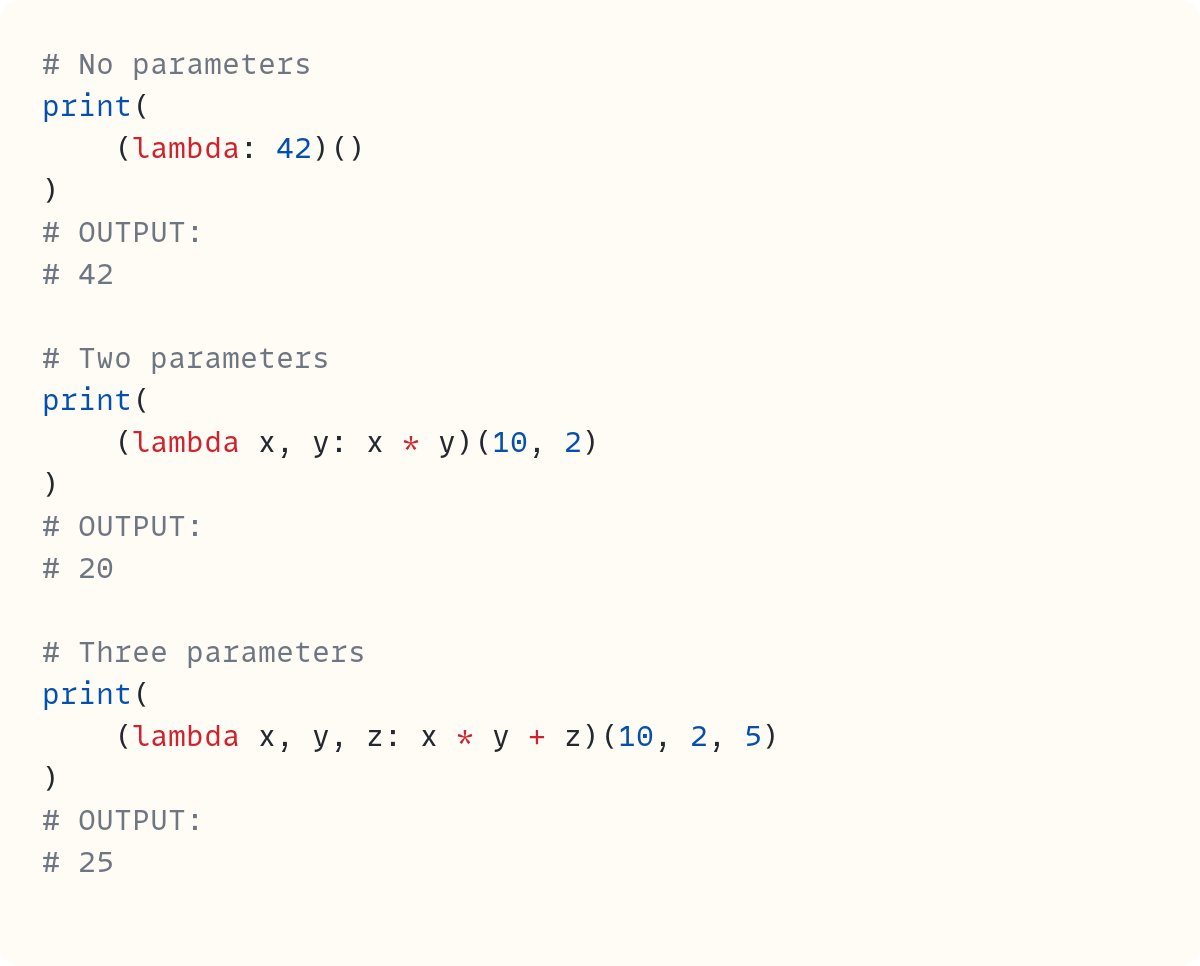 What's All the Fuss About `lambda` Functions in Python