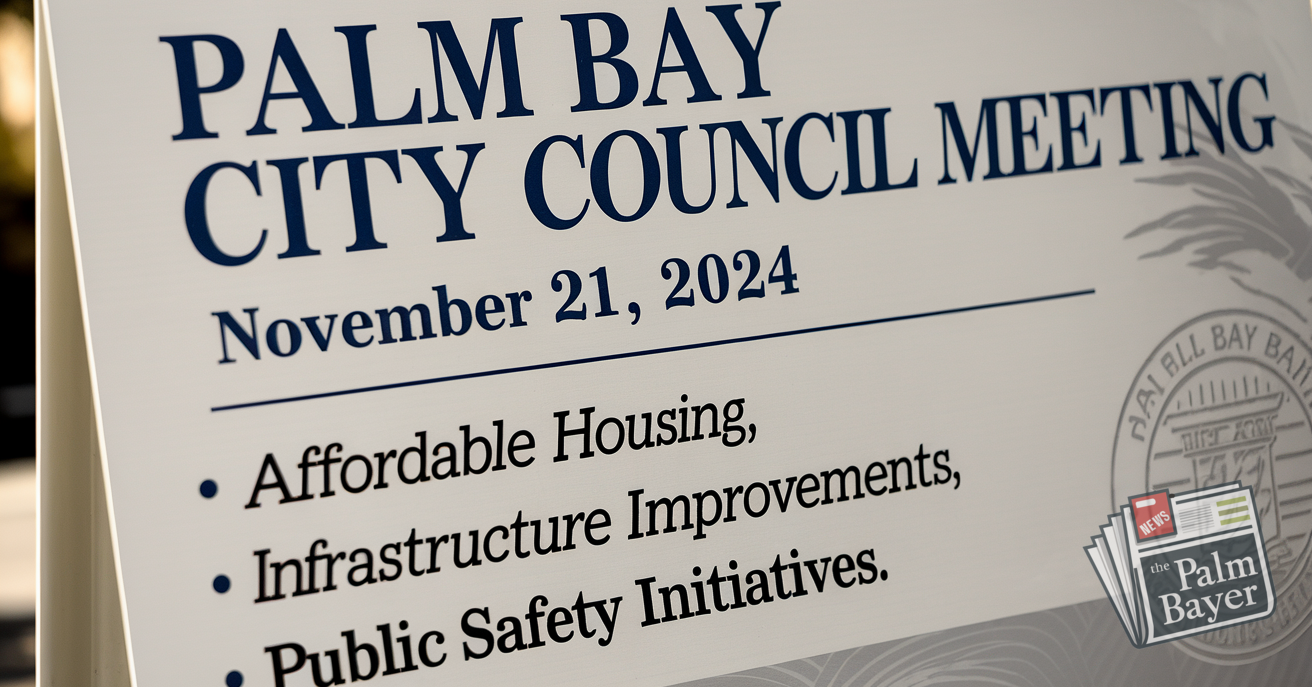 Image for article: Palm Bay City Council Preview: First Meeting for Newly Sworn-In Members