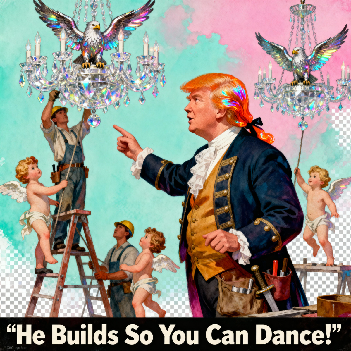Ballroom parody art collection cover