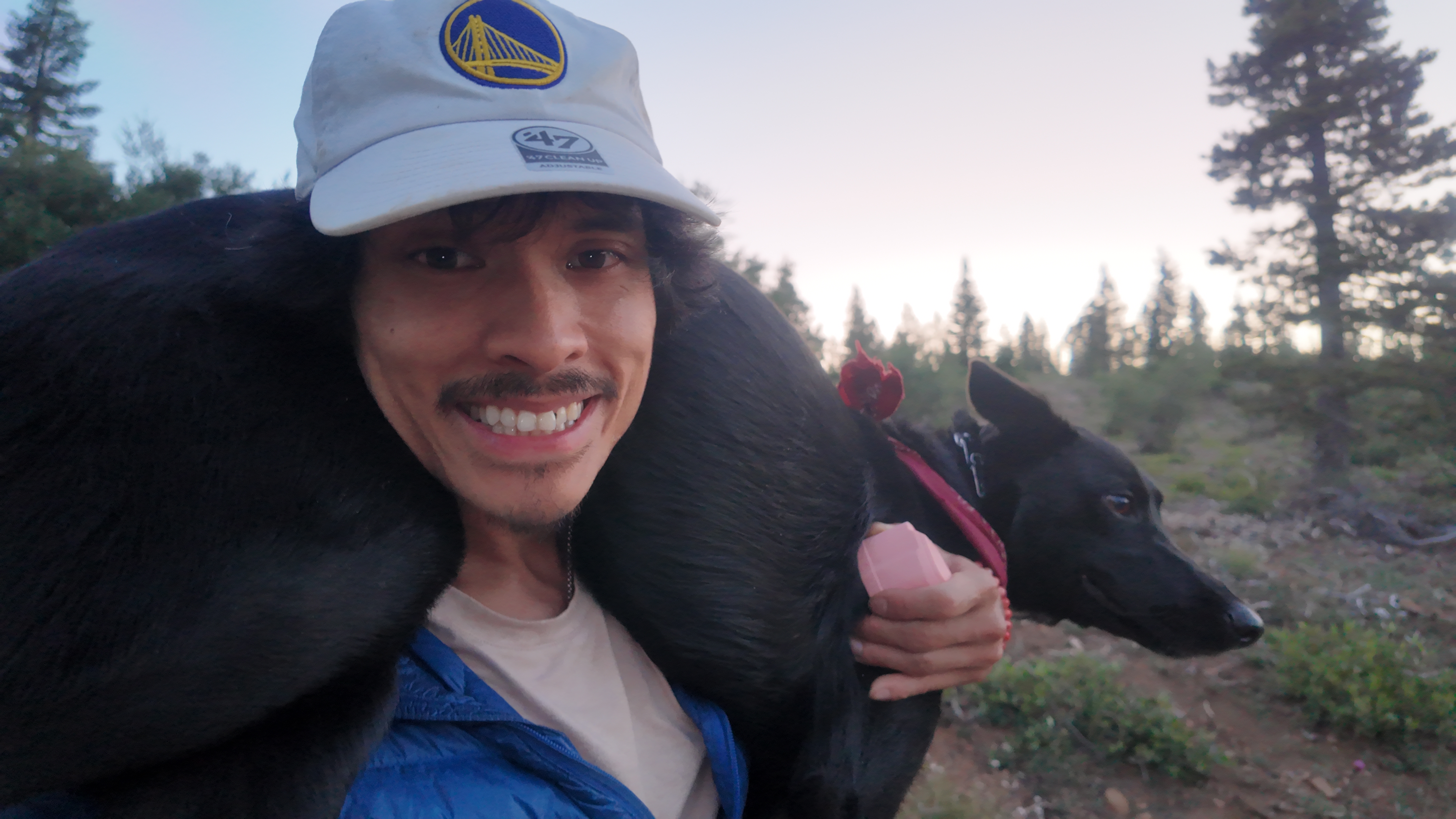Kenji on a mountain trail in July 2026
