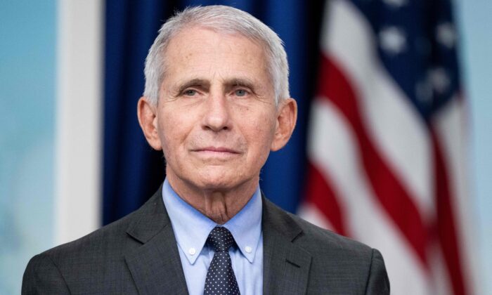 Dr. Anthony Fauci in Washington on Dec. 9, 2022. (Saul Loeb/AFP via Getty Images) Dr. Anthony Fauci in Washington on Dec. 9, 2022. (Saul Loeb/AFP via Getty Images)