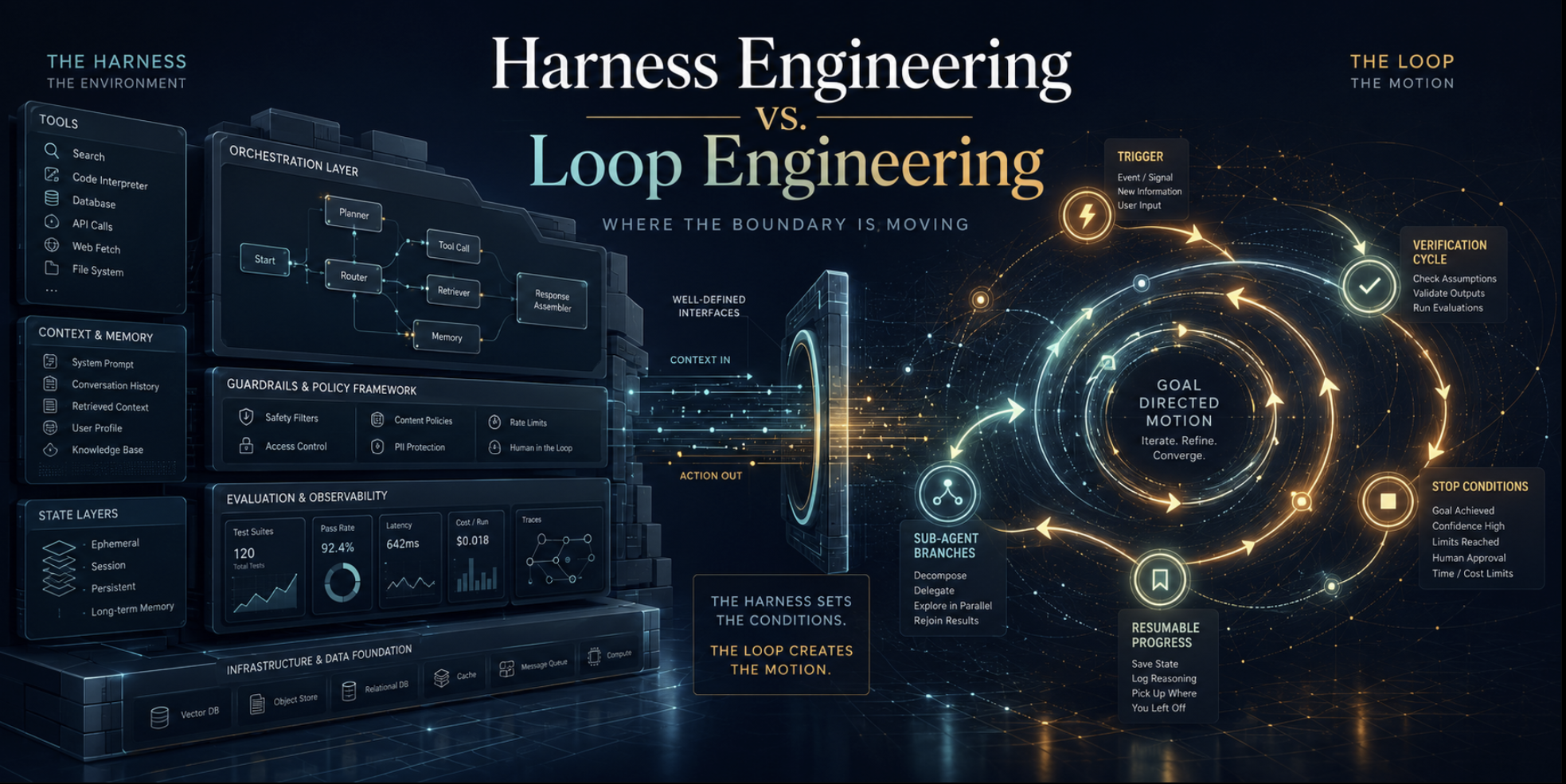 Harness Engineering vs. Loop Engineering: Where the Boundary Is Moving