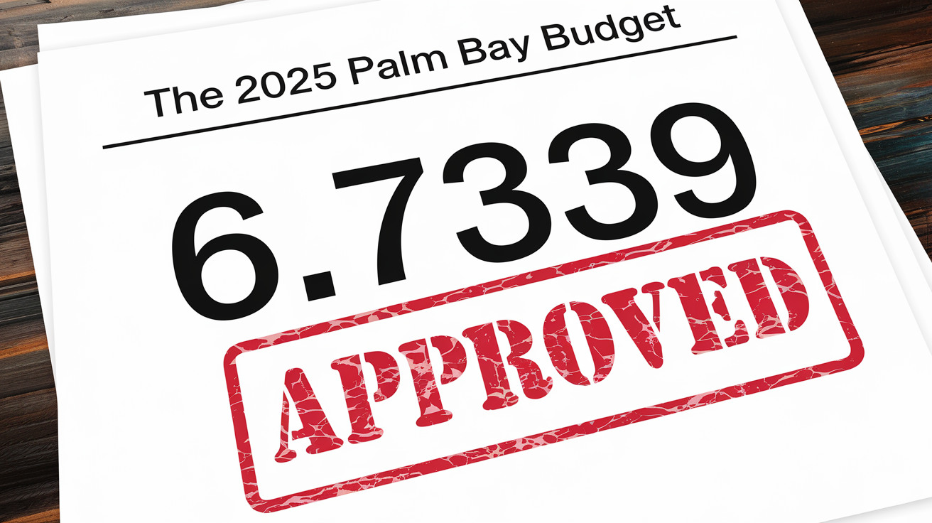 Image for article: Palm Bay Budget Battle: Millage Rate Set Amidst Fiscal Challenges and Community Outcry ⚔️