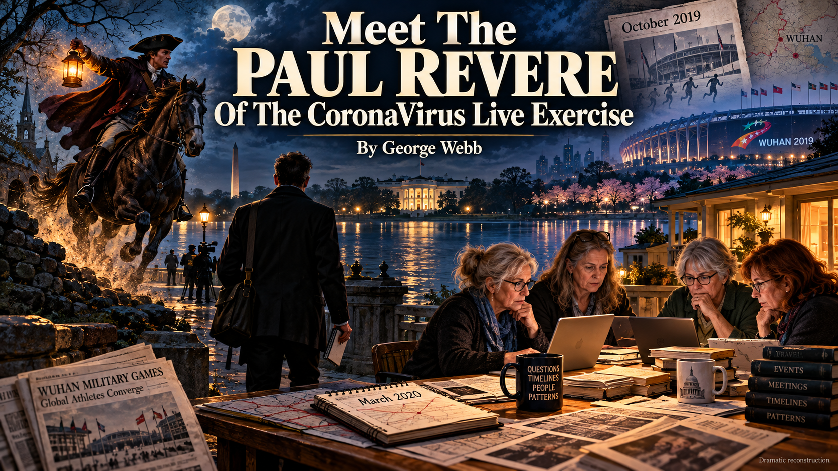 Meet The Paul Revere Of The CoronaVirus Live Exercise