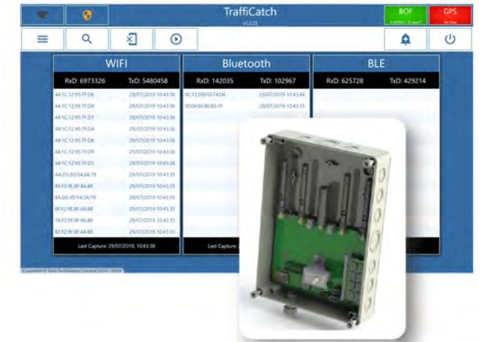 Combining radio and visual tracking of road vehicles
