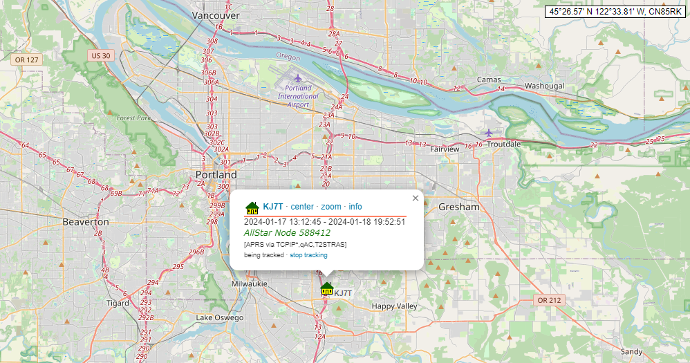 AllStarLink node 588412