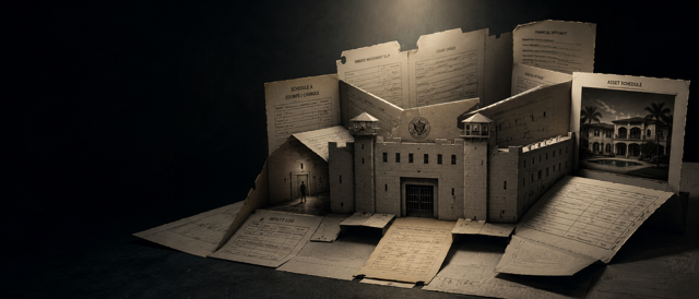Original Paper Prison illustration, panel 2 of six