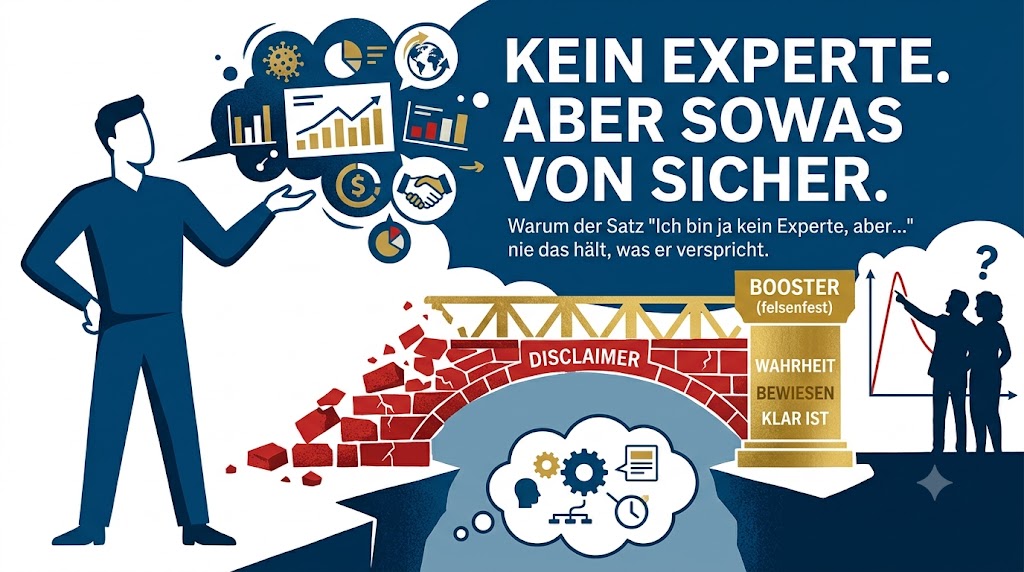 Kein Experte. Aber so was von sicher.
