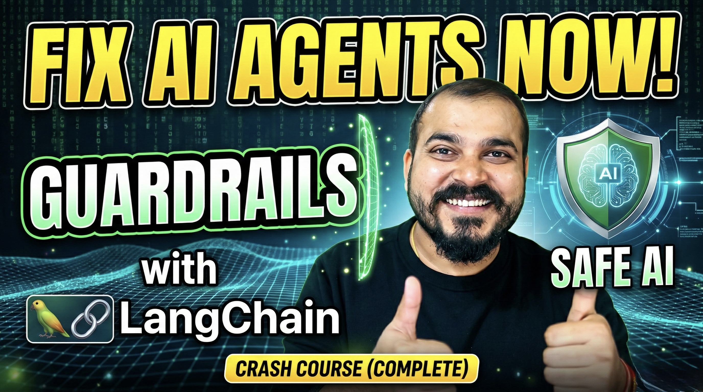 Guardrails with LangChain: A Complete Crash Course for Building Safe AI ...