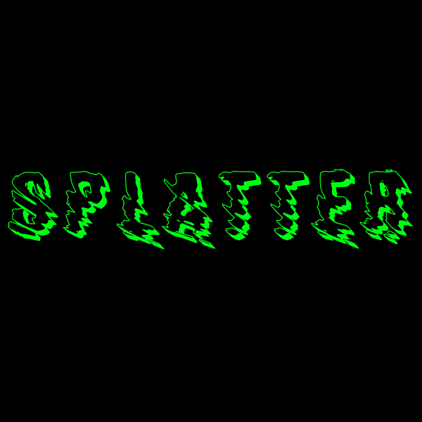 Substack banner for @splatter