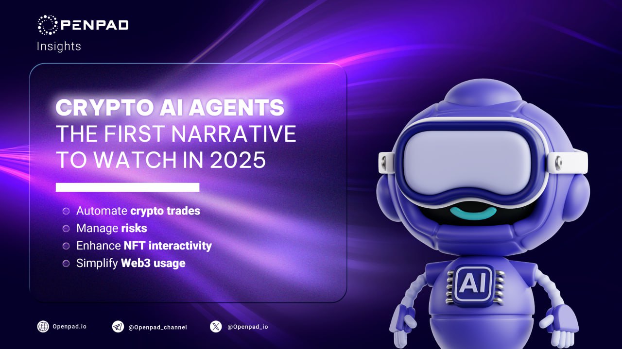 What Are Crypto AI Agents? The Top Narrative To Watch In 2025