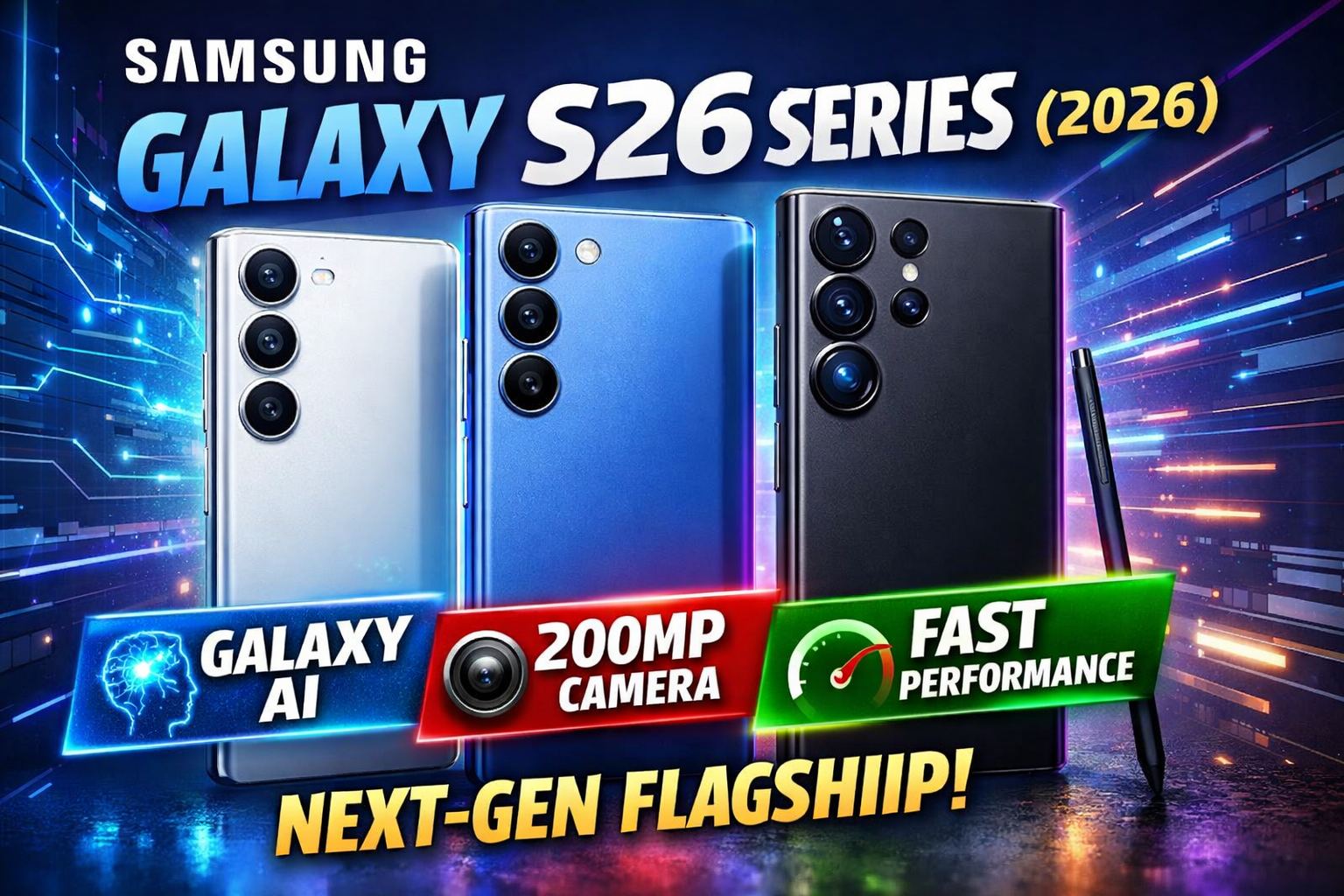 Samsung Galaxy S26 Series (2026): AI Features, Camera Upgrades & Performance