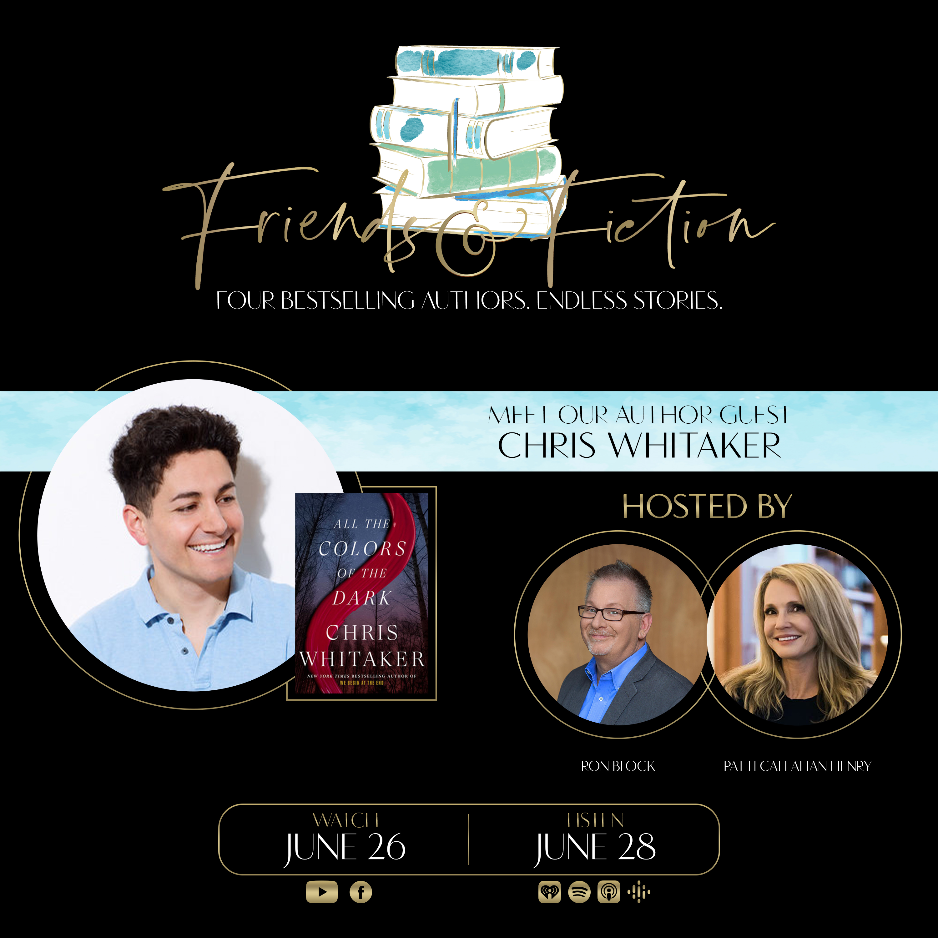 Meet Chris Whitaker TONIGHT! - Friends & Fiction