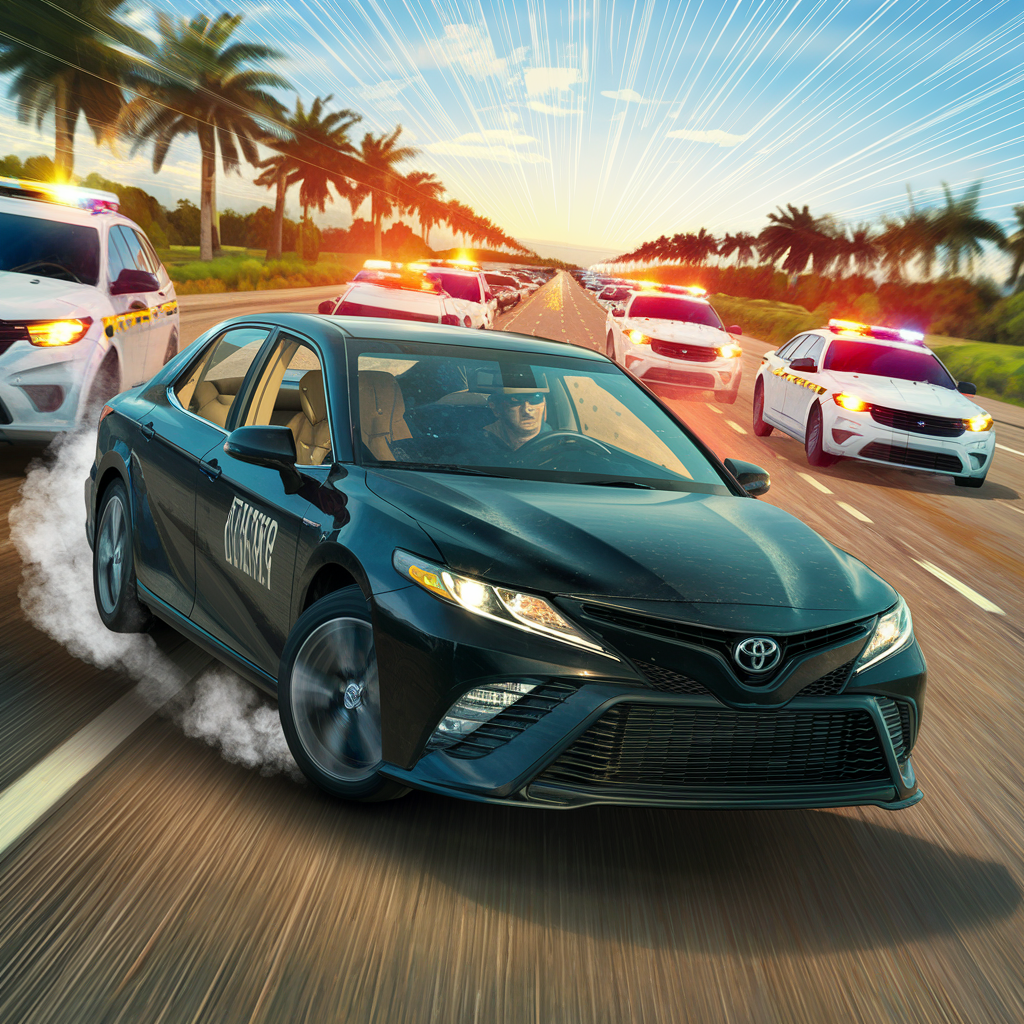 Image for article: Palm Bay Teen Leads Troopers on High-Speed Chase in Stolen Vehicle