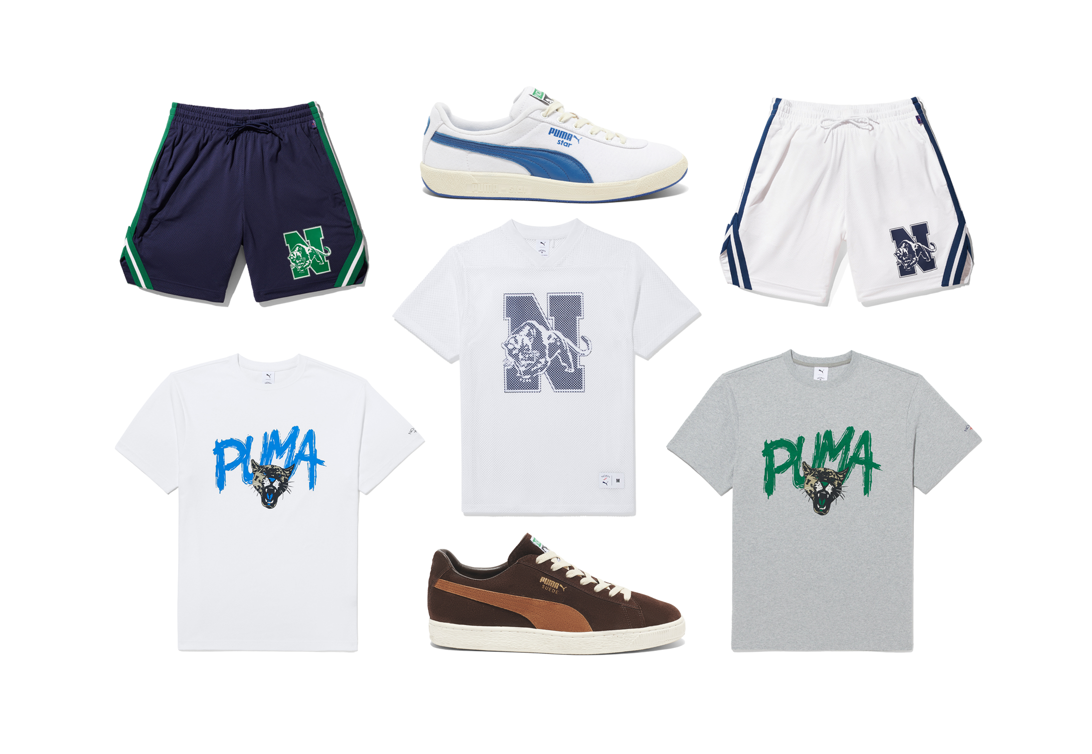 NOAH x Puma ネイビー Mサイズ ショーツ Puma x Noah Shorts Blue - Curated Menswear