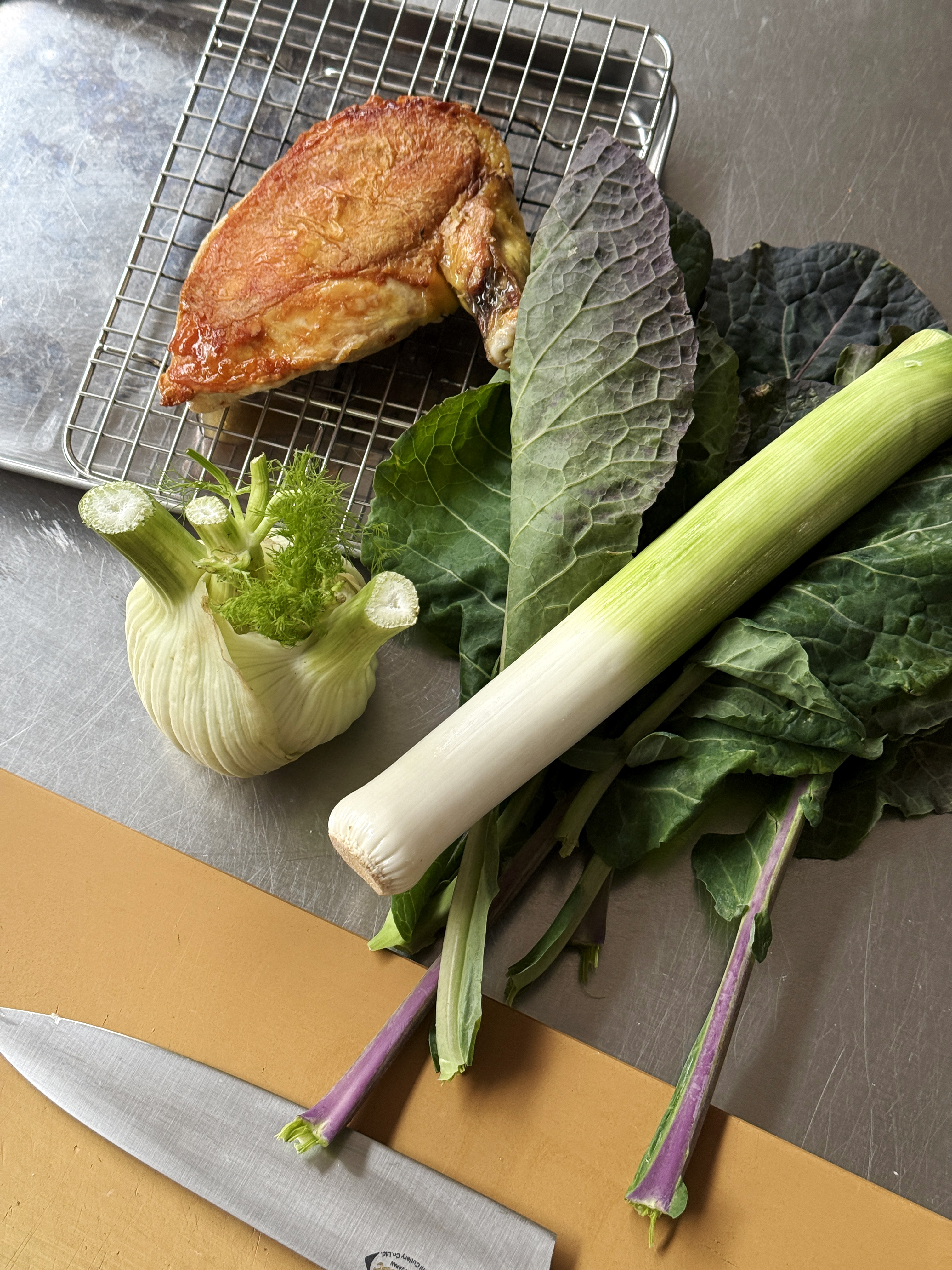 Chicken and Creamy Orzo - by Jesse Jenkins - kitchen studio
