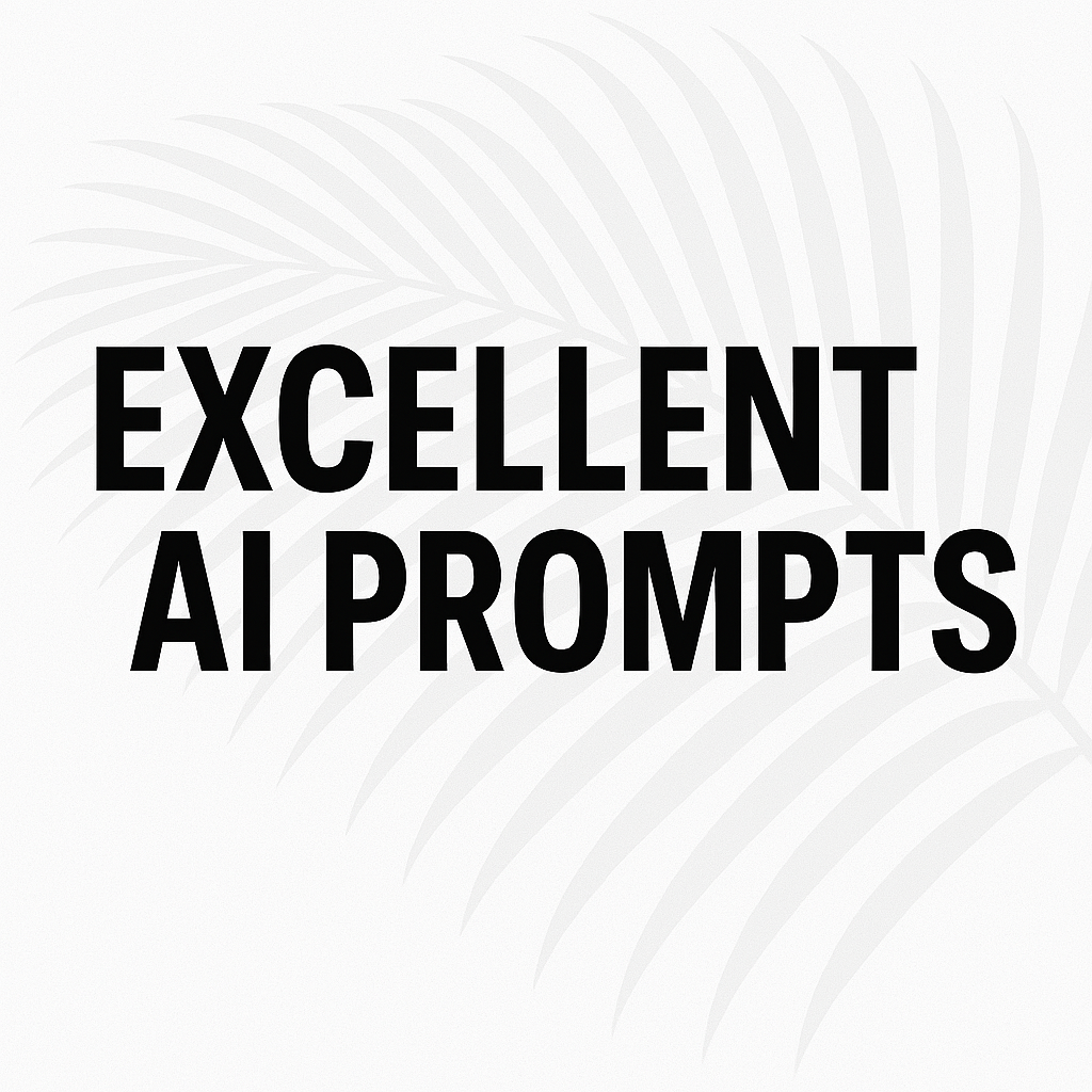 Excellent AI Prompts