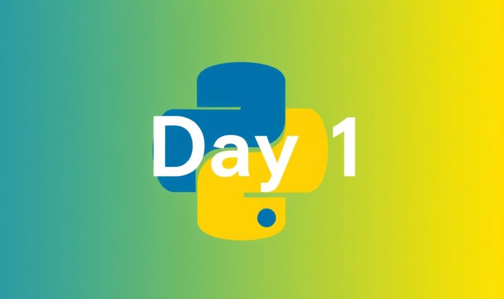 Day 1 of 50 Days of Python: Intro, Setting up Your Environment, Syntax ...