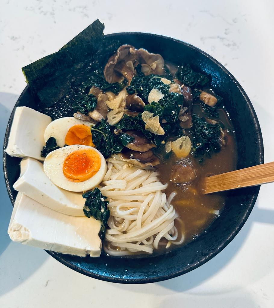 Quick & Easy Shiitake Ramen by Conor Mac