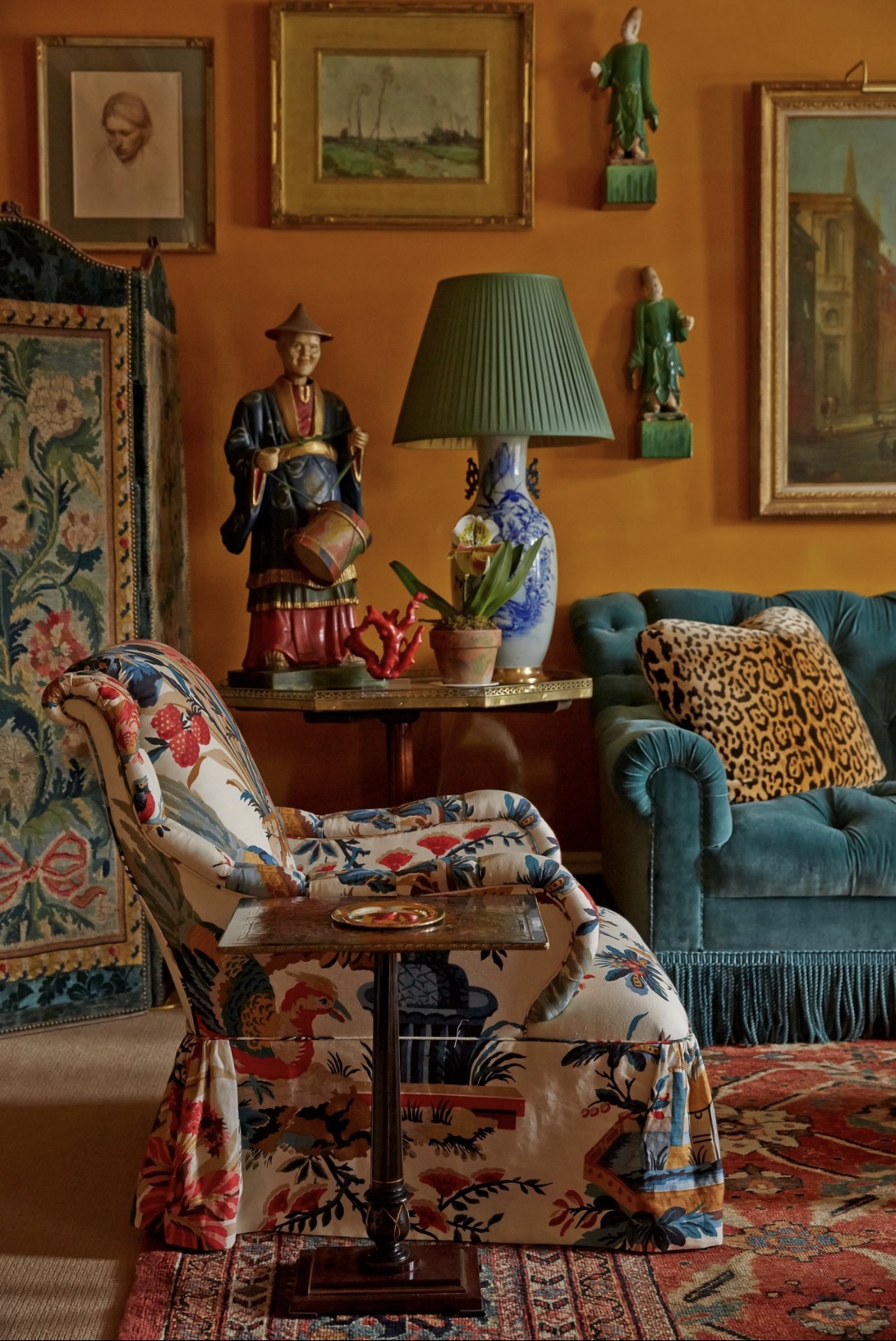 NYC Apartment by Miles Redd - by Lynn Byrne - Emerald City