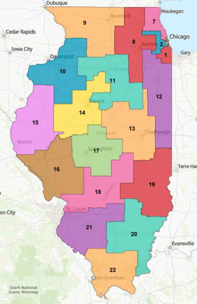 Representative Map How Congressional Districts Are Drawn; And Why It Matters