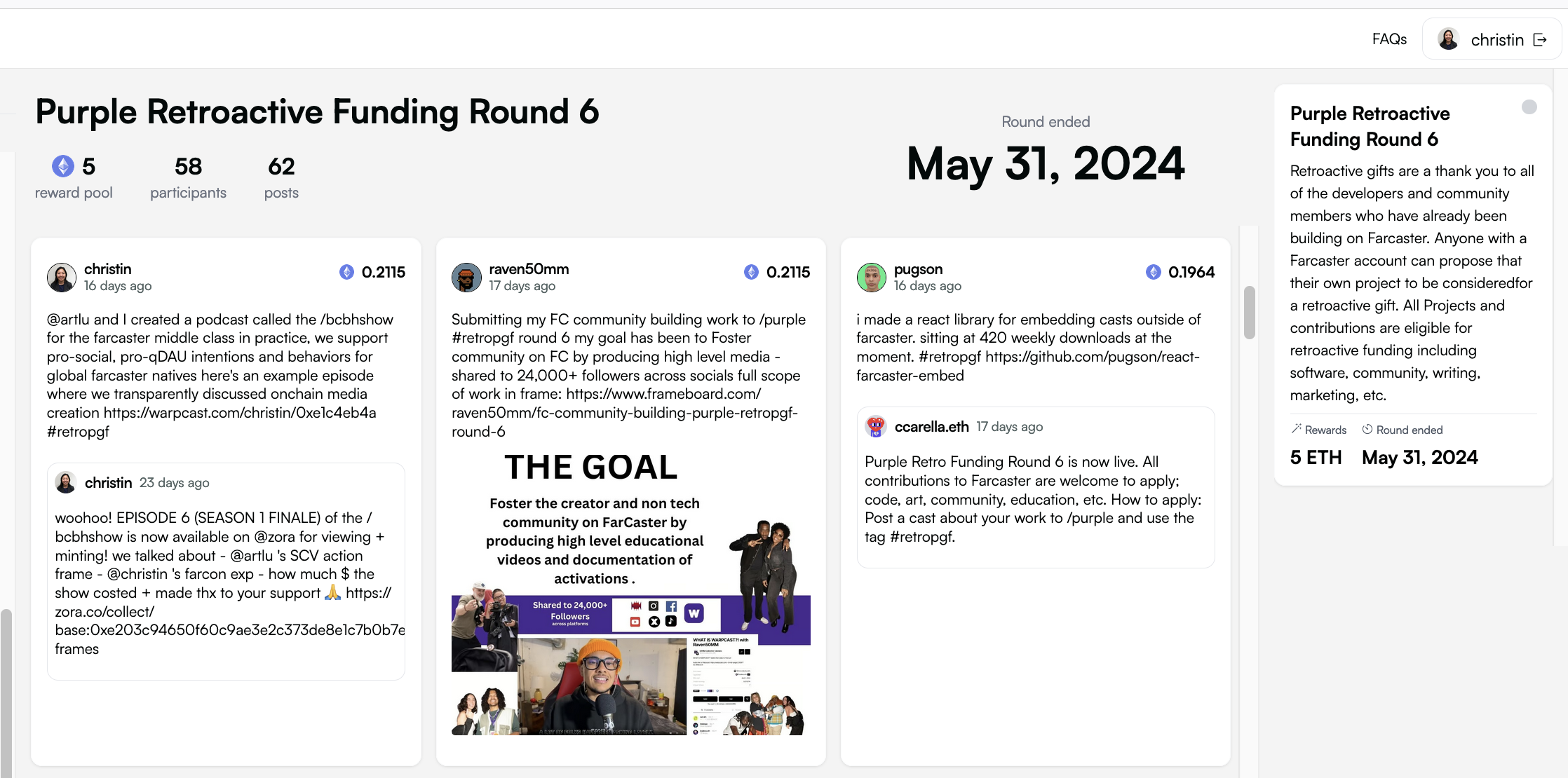 Image embeds on cast