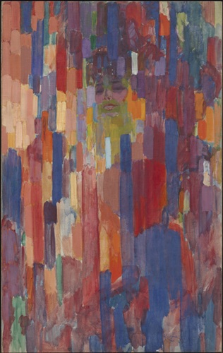 Mme Kupka Among Verticals (1910-11, MoMA)
