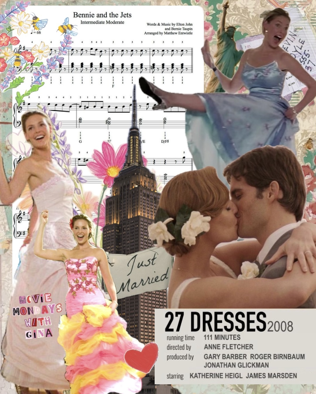 27 Dresses - by Gina Wurtz - Movie Mondays with Gina 27 Dresses - by Gina Wurtz - Movie Mondays with Gina