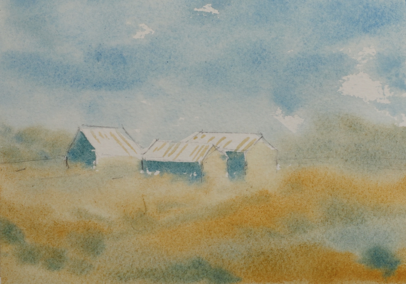 2 Colour Wet-in-Wet