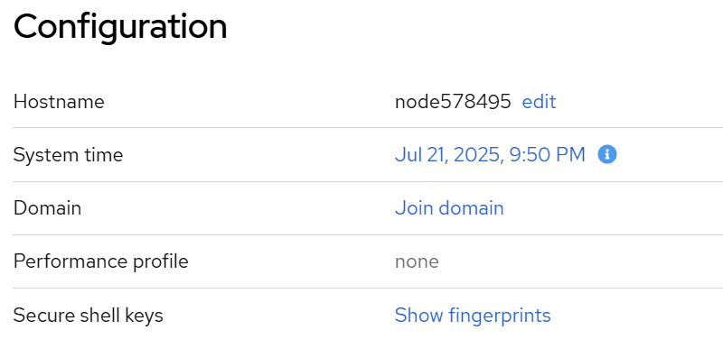 System time is synchronized